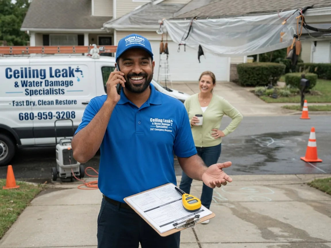 Ceiling Leak Cleanup Riceville, TN FAQs